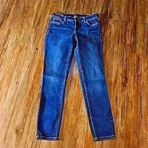 Womens Soho New York Ankle Jean Denim Skinny Jean sz 4 26" inseam